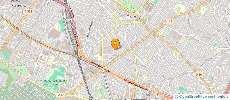 localisation de l'entreprise S.F.C.I BATIMENT à DRANCY