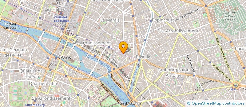 localisation de l'entreprise S.F.C.R  PARIS