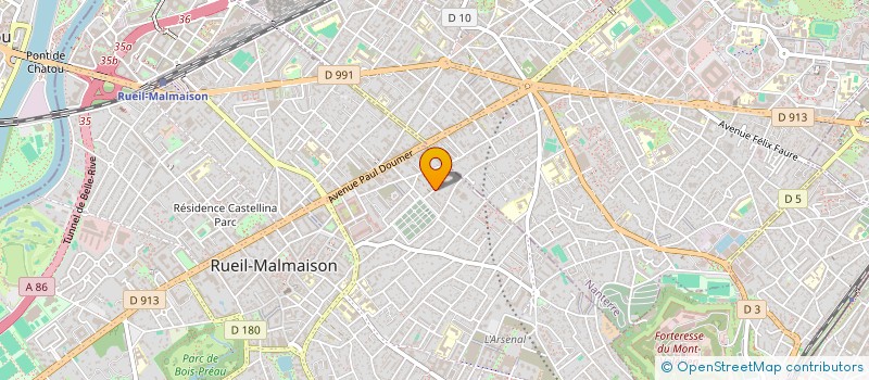 localisation de l'entreprise S F CONSULT à RUEIL-MALMAISON