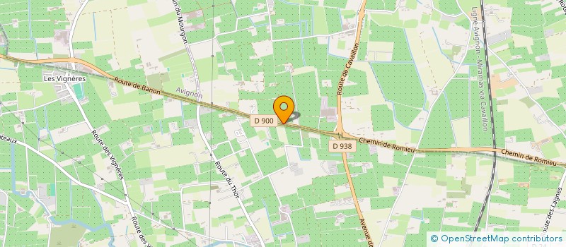 localisation de l'entreprise S&F CRAU à L'ISLE-SUR-LA-SORGUE