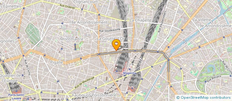 localisation de l'entreprise S.F. DIFFUSION  PARIS