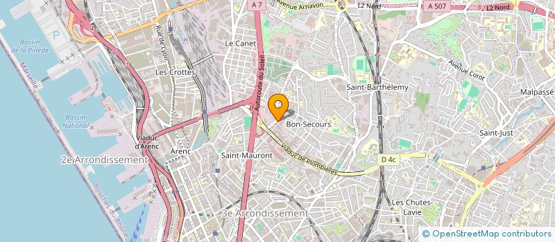 localisation de l'entreprise S F E, SOCIETE FRANCAISE D EQUIPEMENT  MARSEILLE