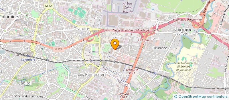 localisation de l'entreprise S.F.G DISTRIBUTION à TOULOUSE