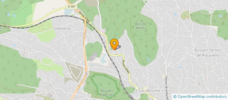 localisation de l'entreprise S.F.I.I  NIMES