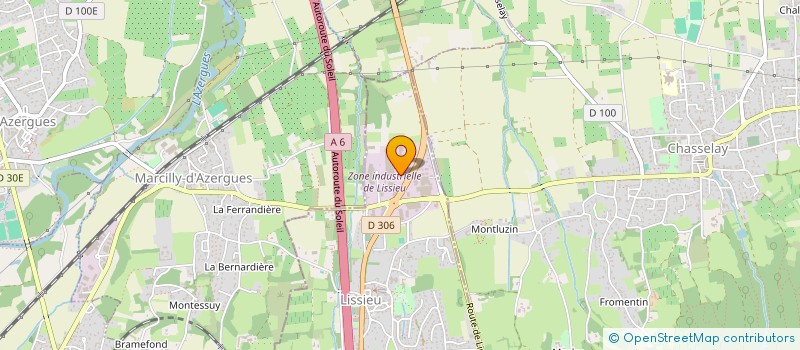 localisation de l'entreprise S.F. IMMO 12  LISSIEU