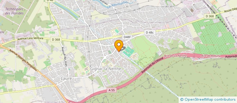 localisation de l'entreprise S&F IMMO à GIGNAC-LA-NERTHE