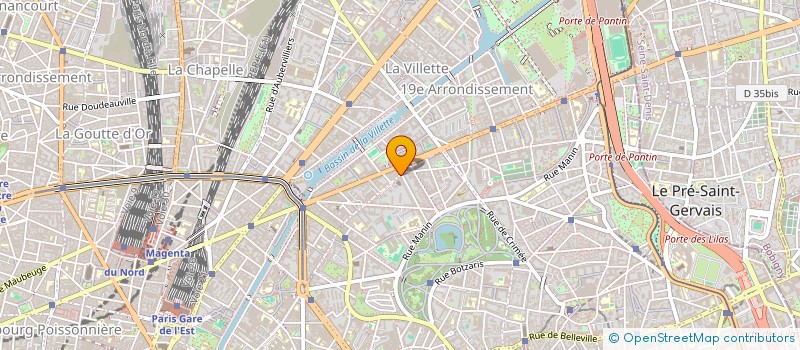 localisation de l'entreprise S.F INFORMATIQUE  PARIS