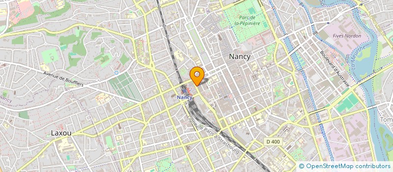 localisation de l'entreprise S.F.J.V  NANCY