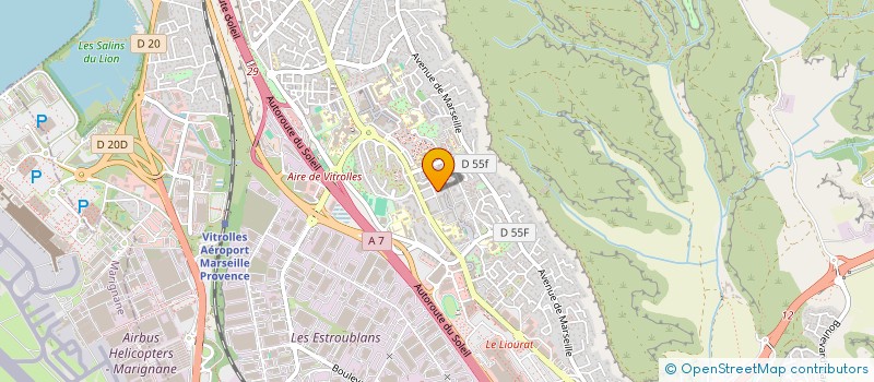 localisation de l'entreprise S.F.P. à VITROLLES