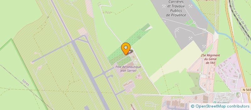 localisation de l'entreprise S.F.P.A.  ISTRES