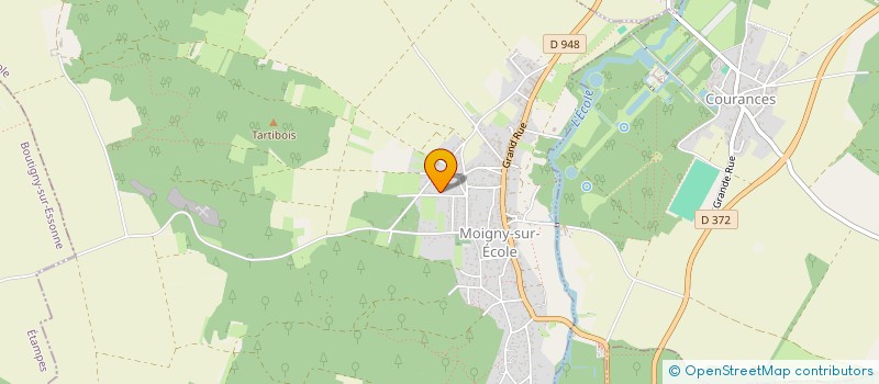 localisation de l'entreprise S F P ENTR PLOMBERIE CHAUFFAGE CLIMAT à MOIGNY-SUR-ECOLE