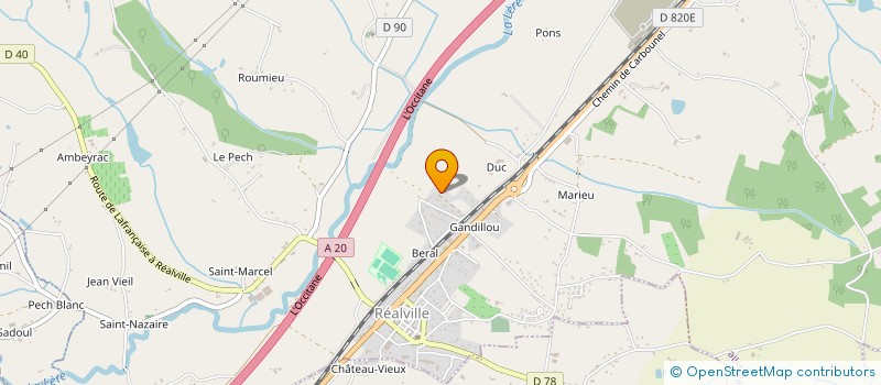 localisation de l'entreprise S F P I P  REALVILLE