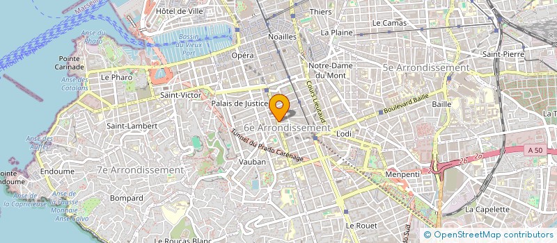localisation de l'entreprise S & F SOLUTIONS à MARSEILLE