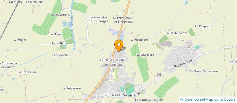 localisation de l'entreprise S.F.T. ELEC à CHEMILLE-EN-ANJOU