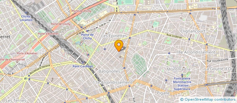 localisation de l'entreprise S.F.T.P à PARIS