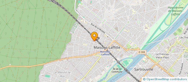 localisation de l'entreprise S.F.T.P. à MAISONS-LAFFITTE