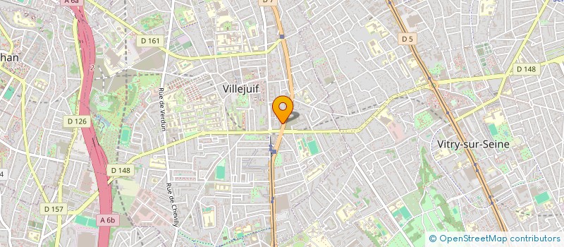 localisation de l'entreprise S.F TOURE  VILLEJUIF