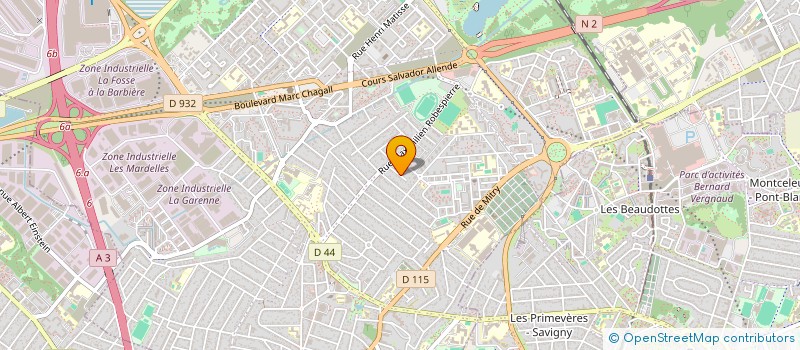 localisation de l'entreprise S.F.W à AULNAY-SOUS-BOIS