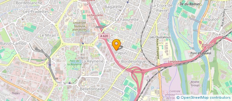 localisation de l'entreprise S FATTOUHI SCI à TOULOUSE