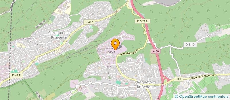 localisation de l'entreprise S'FLASH AUTO à ROQUEFORT-LA-BEDOULE