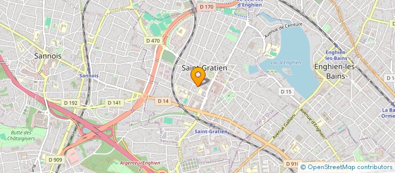 localisation de l'entreprise S-FOR-SAP à SAINT-GRATIEN