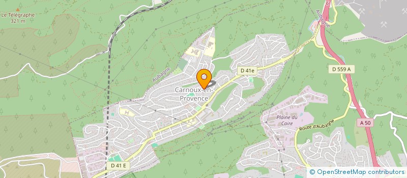 localisation de l'entreprise S'FORMATION  CARNOUX-EN-PROVENCE