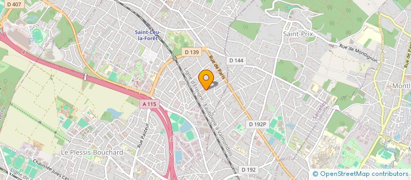 localisation de l'entreprise S G 2 J  SAINT-LEU-LA-FORET