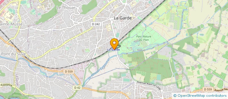 localisation de l'entreprise S.G.2.S (SOCIETE DE GESTION DE SYSTEME DE SECURITES à LA GARDE