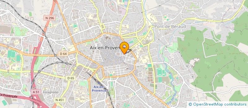 localisation de l'entreprise S & G à AIX-EN-PROVENCE