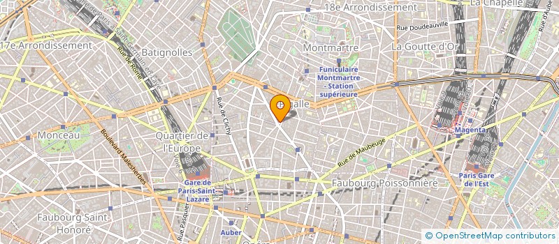 localisation de l'entreprise S G B T  PARIS