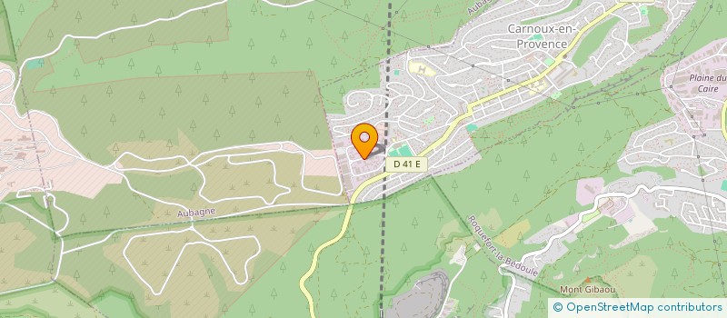 localisation de l'entreprise S G C  LA PENNE SUR HUVEAUNE