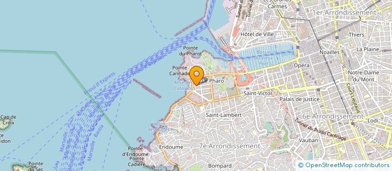 localisation de l'entreprise S.G.C.A.M CABINET COMBES à MARSEILLE