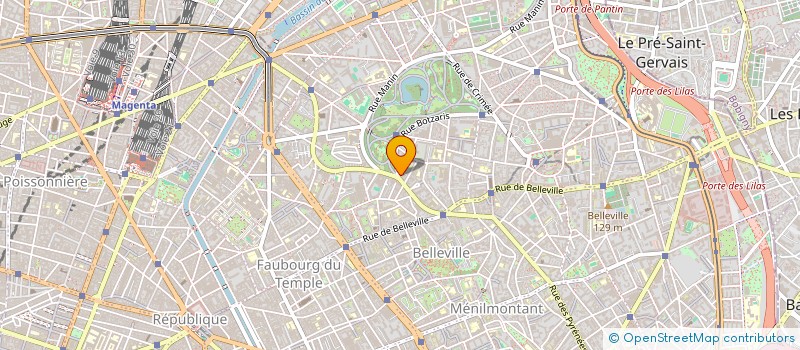 localisation de l'entreprise S.G.E.G.  PARIS