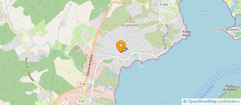 localisation de l'entreprise S.G.I. à PORTO-VECCHIO