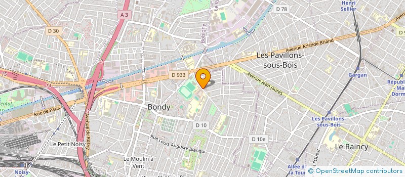 localisation de l'entreprise S.G.M.R à BONDY