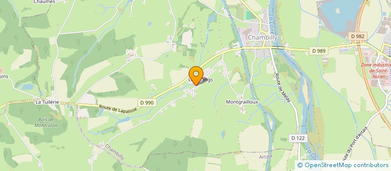 localisation de l'entreprise S.G.O. TRANSPORTS  CHAMBILLY