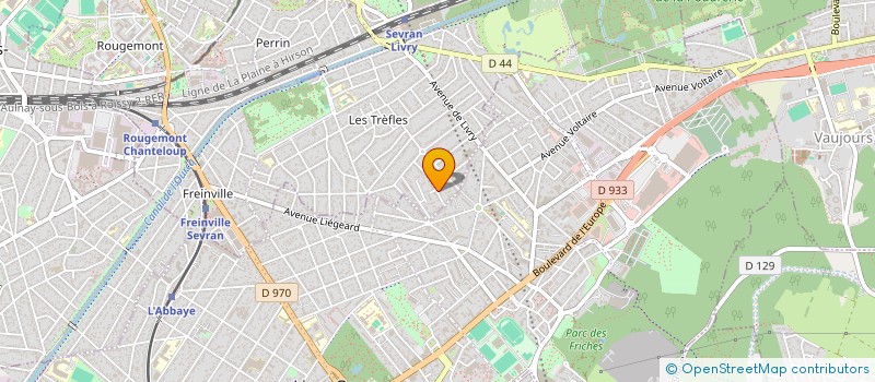 localisation de l'entreprise S.G.P.A. à SEVRAN
