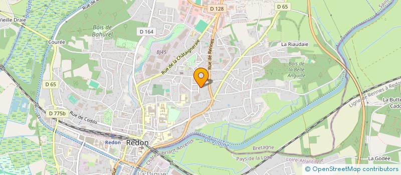 localisation de l'entreprise S.G.R  REDON