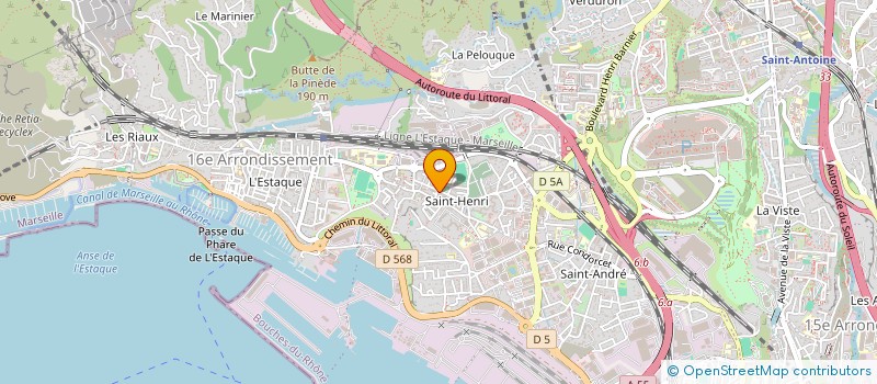 localisation de l'entreprise S-G-S à MARSEILLE