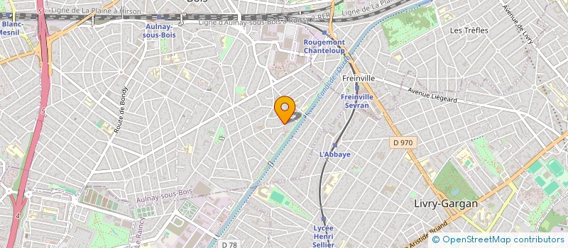 localisation de l'entreprise S.G.S INVEST 93 à AULNAY-SOUS-BOIS