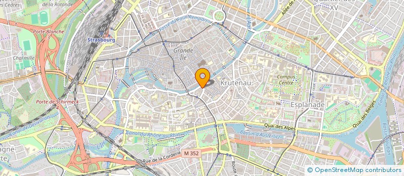localisation de l'entreprise S.G.S SECURITE à STRASBOURG