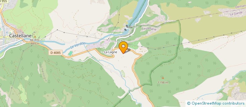 localisation de l'entreprise S.G.T.P. à LA GARDE