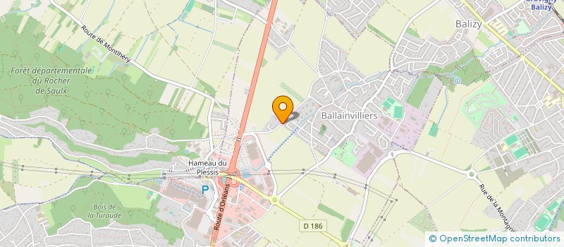 localisation de l'entreprise S.G.T.P à BALLAINVILLIERS