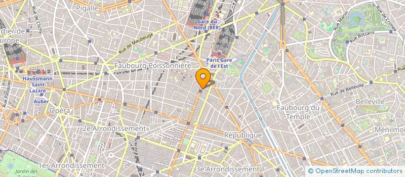 localisation de l'entreprise S.G.T. STE GRANDS TRAVAUX à PARIS