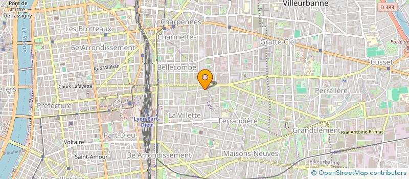 localisation de l'entreprise S'GAME DESIGNER - CONSULTANT DIGITAL LEARNING  LYON 3EME