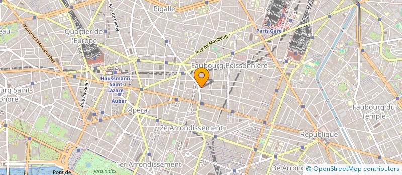 localisation de l'entreprise S. GARAT COMMUNICATION  PARIS