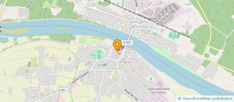 localisation de l'entreprise S.GB  JARGEAU