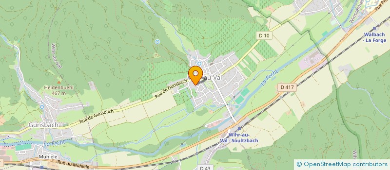 localisation de l'entreprise S'GELT  WIHR-AU-VAL