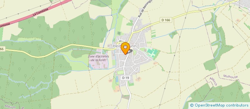 localisation de l'entreprise S'GLASS SARL  HEIMSBRUNN