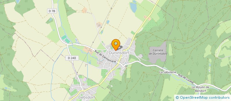localisation de l'entreprise S'GREEN  DURLINSDORF